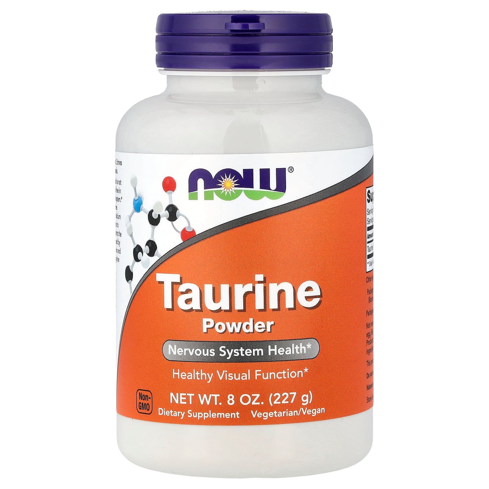 Taurine Polvo 227g - NOW