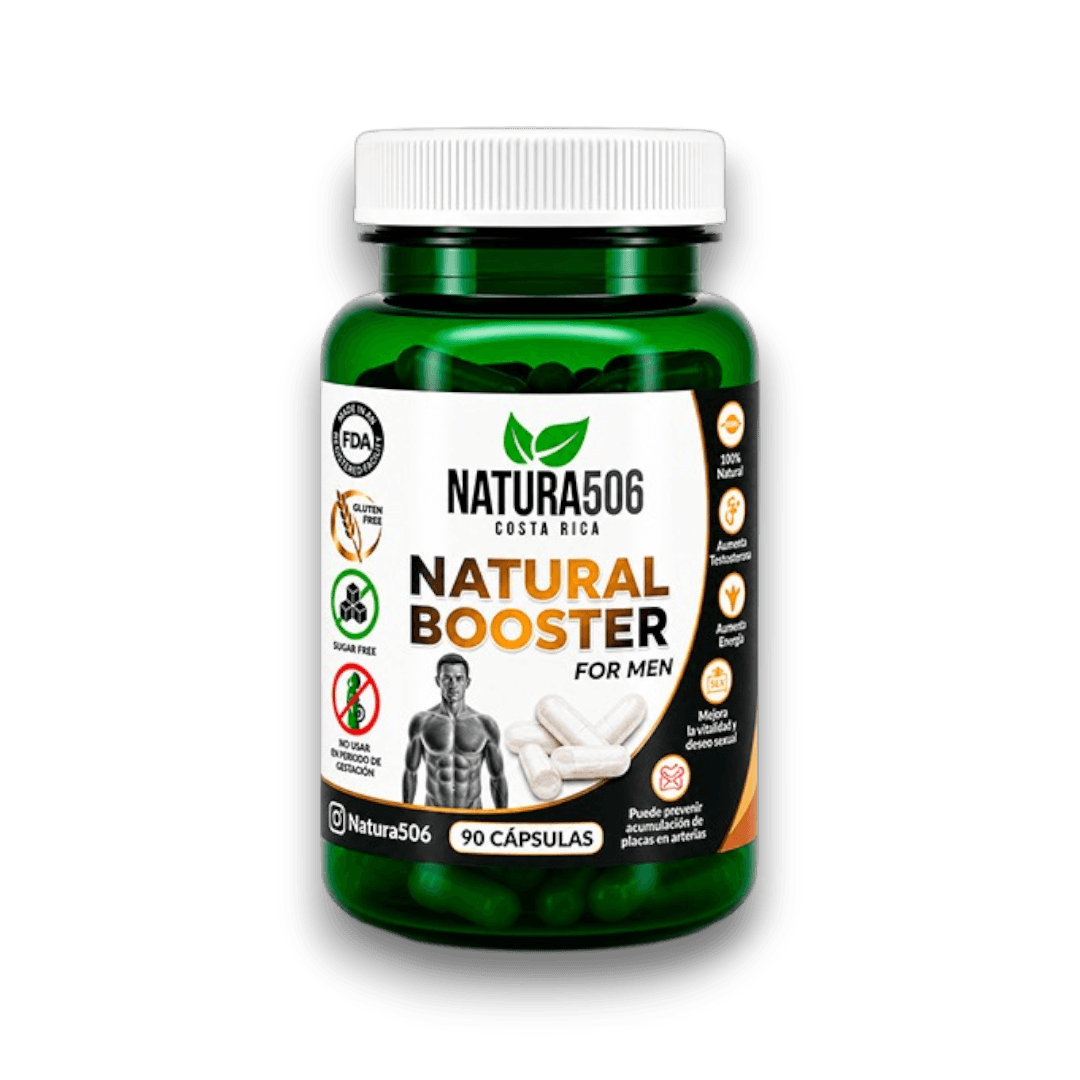 Natural Booster For Men 90 Cápsulas - Natura506