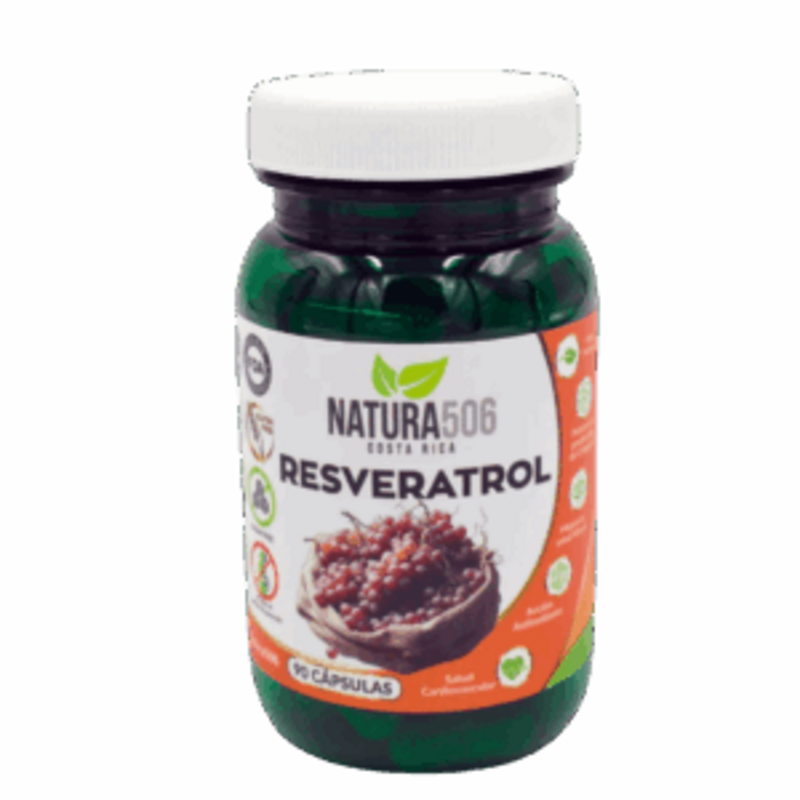 Cápsulas de Resveratrol| Natura 506| 90 Capsulas