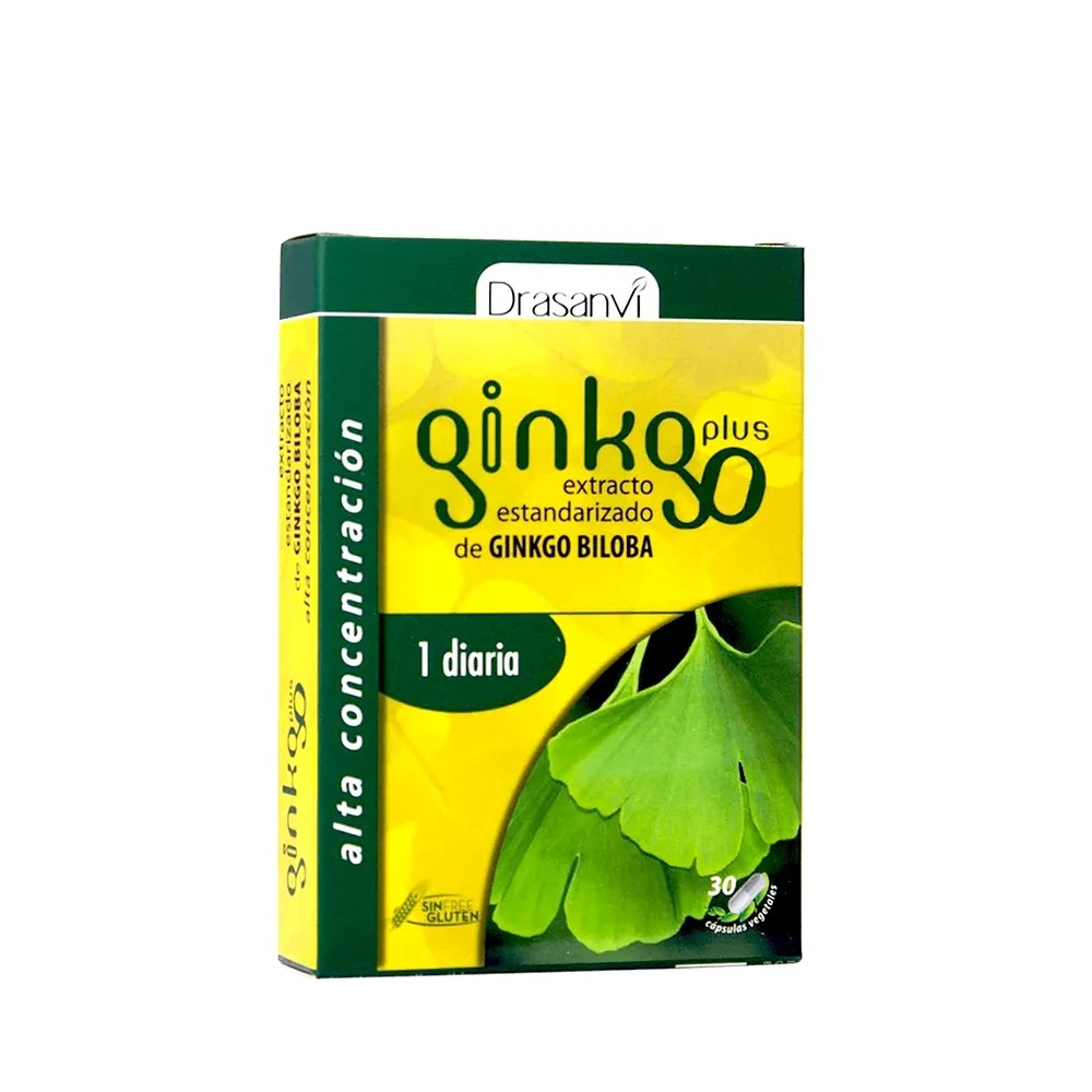 Ginkgo Plus 30 Cápsulas - Drasanvi