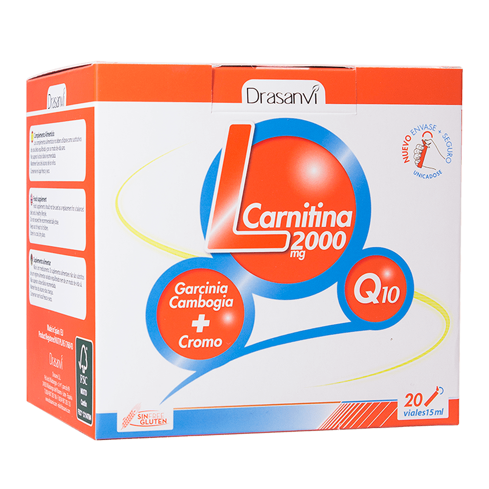 L-Carnitina 20 Viales - Drasanvi