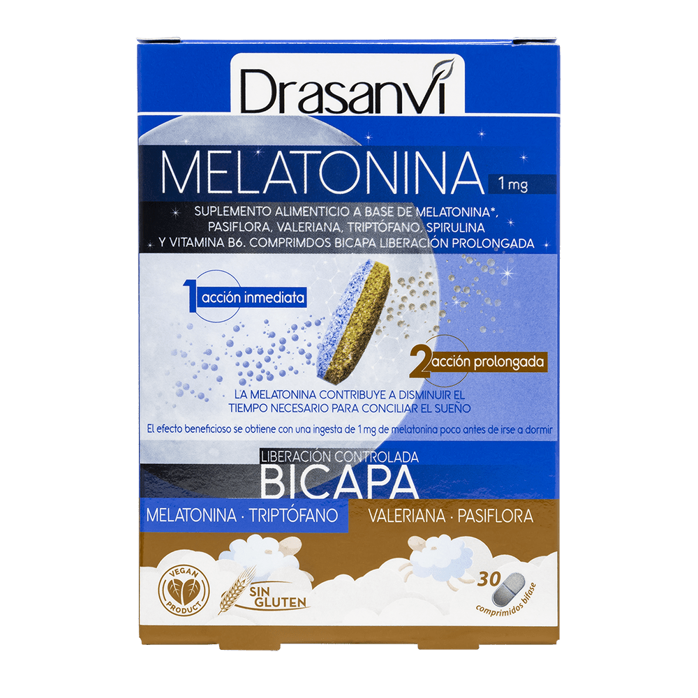Melatonina Bicapa 30 Comprimidos - Drasanvi