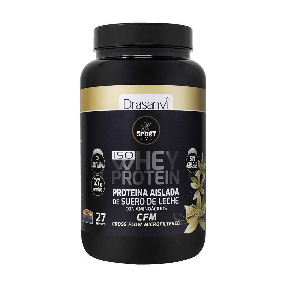 Sport Live – Whey Protein Aislado Vainilla 800g - Drasanvi