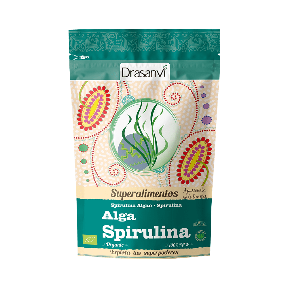 Super Alimentos – Alga Spirulina Doypack 150g - Drasanvi