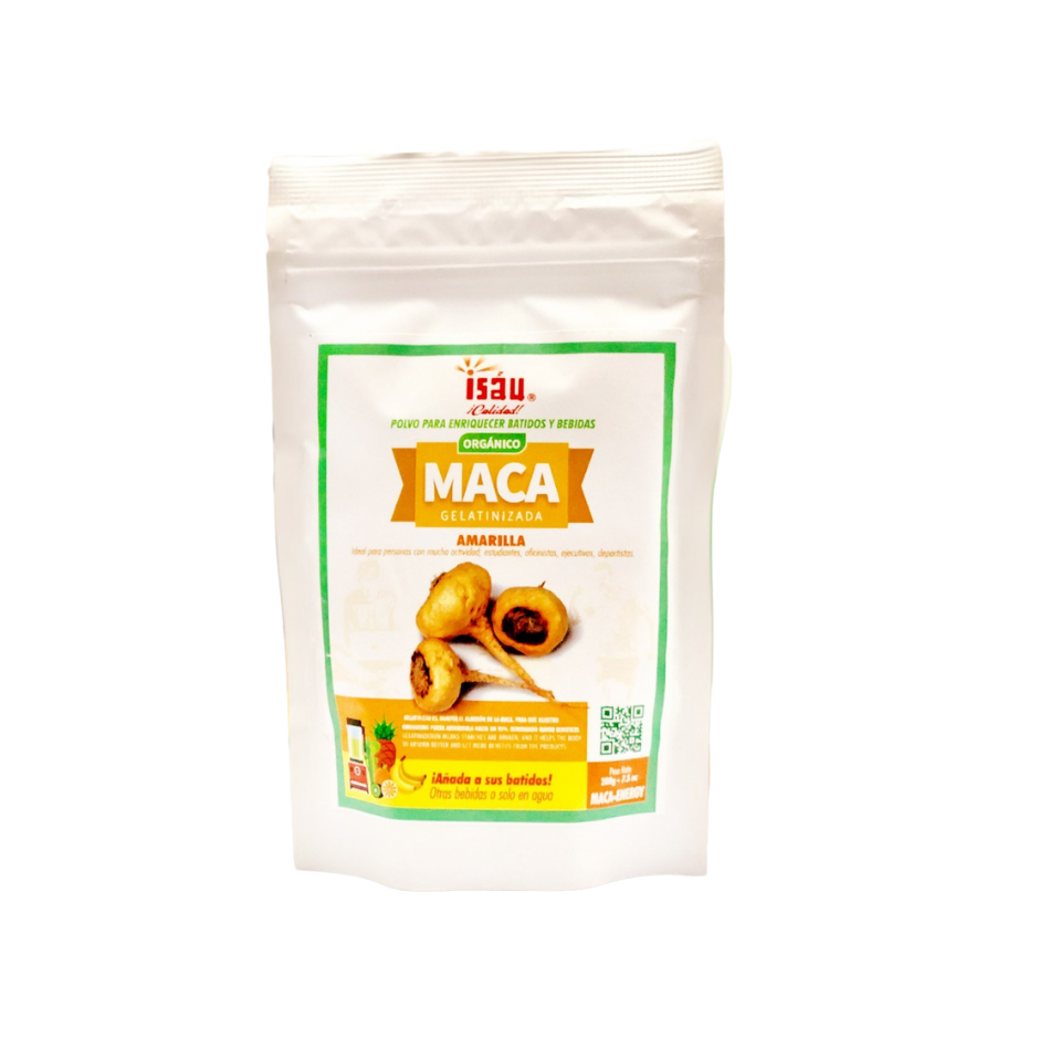 Maca Amarilla en Polvo 200g - ISAU