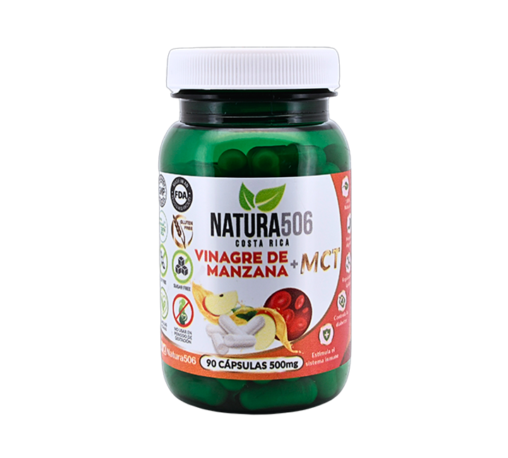Vinagre de Manzana 90 Cápsulas - Natura506