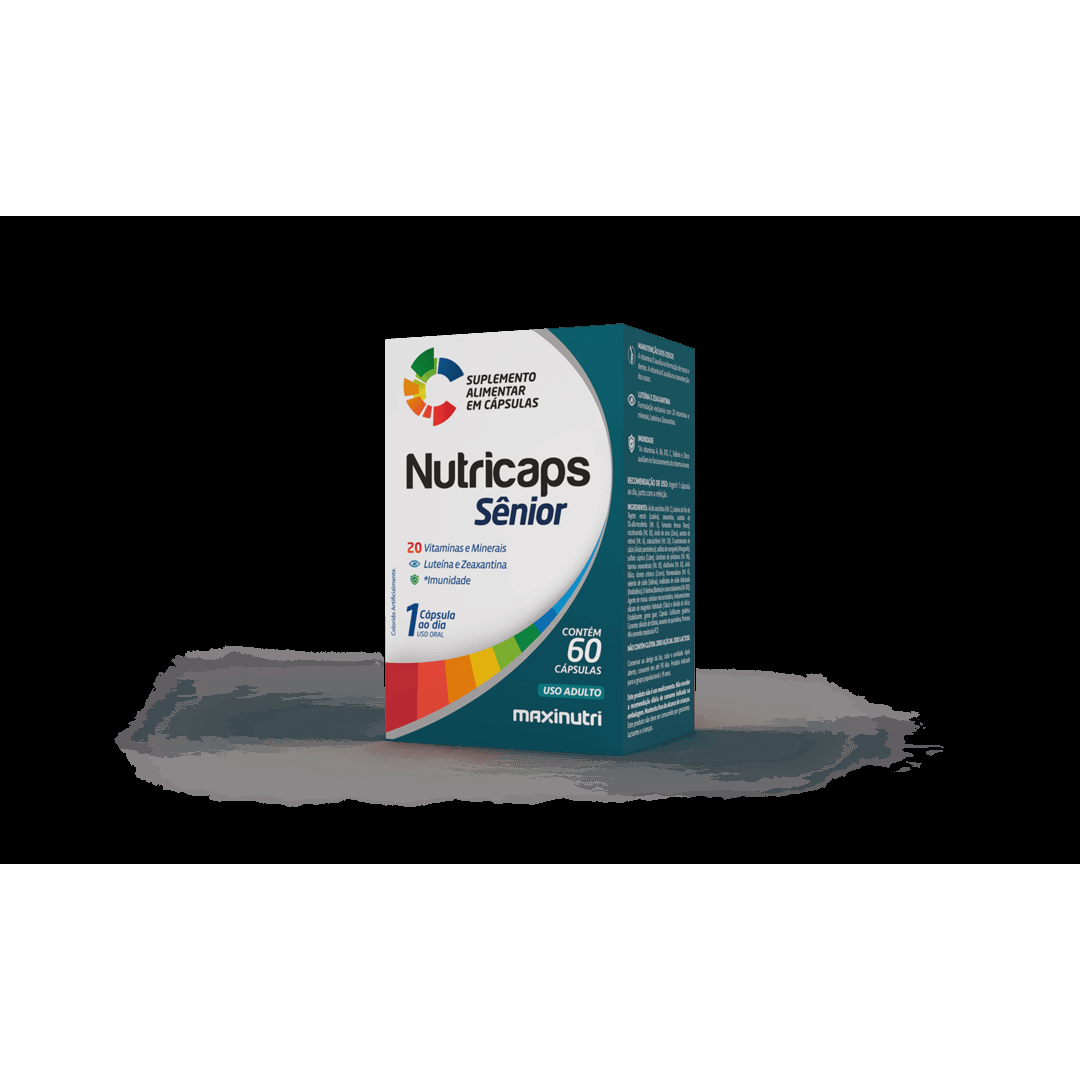 Nutricaps Senior 60 Capsulas - Maxinutri