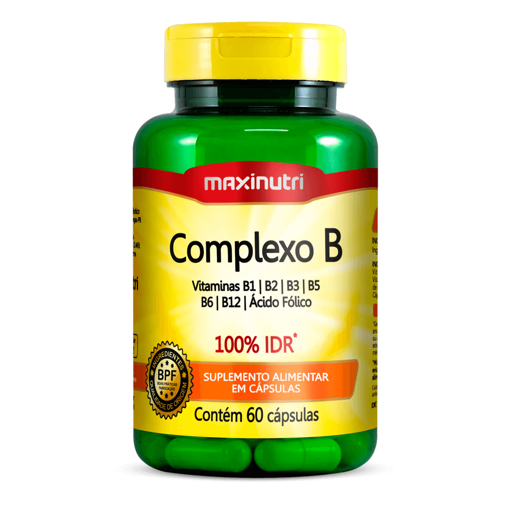 Complejo B 60 Capsulas - Maxinutri