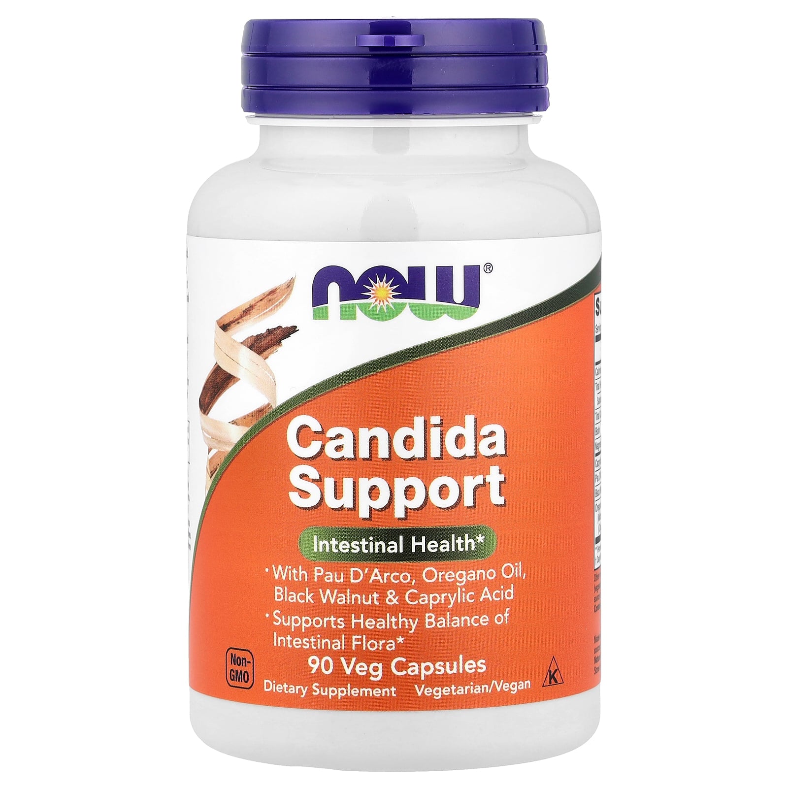Candida Support 90 Capsulas - NOW Foods