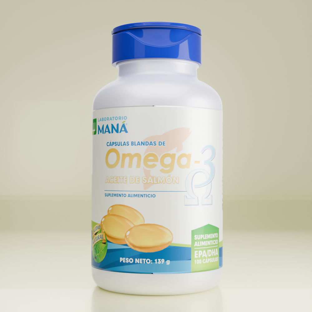Omega 3 100 Capsulas - El Mana