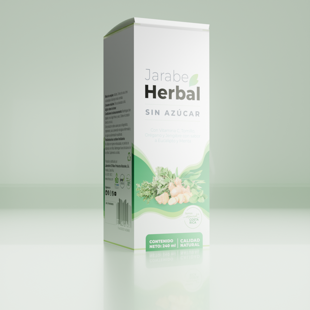 jarabe herbal Sin azúcar - El maná