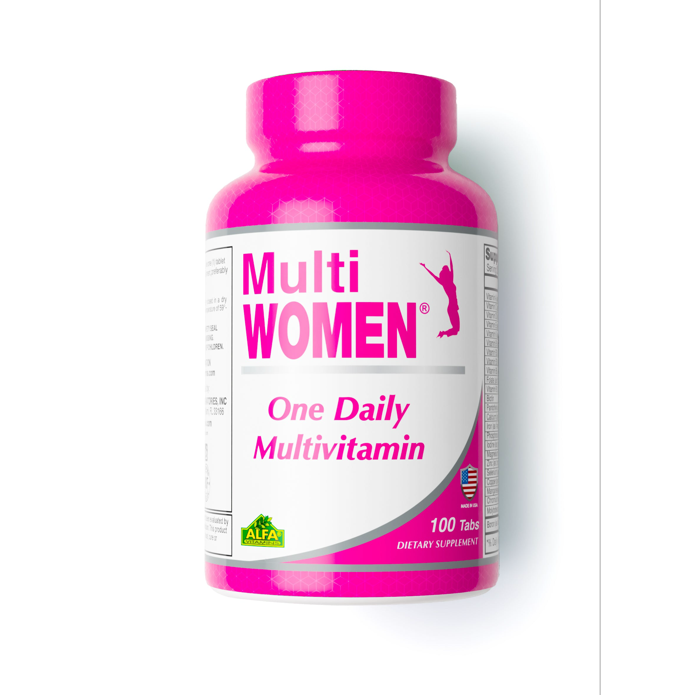 Multi Women 100 Tabletas - ALFA VITAMINS