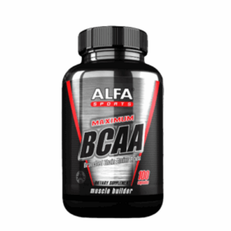 BCAA 100 Capsulas - ALFA SPORT