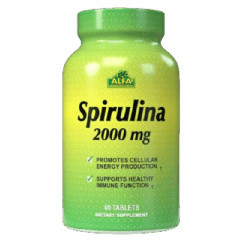Spirulina Alfa vitamins