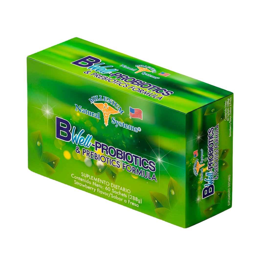 Bwell Probiotics & Prebiotics 60 sachets Millenium