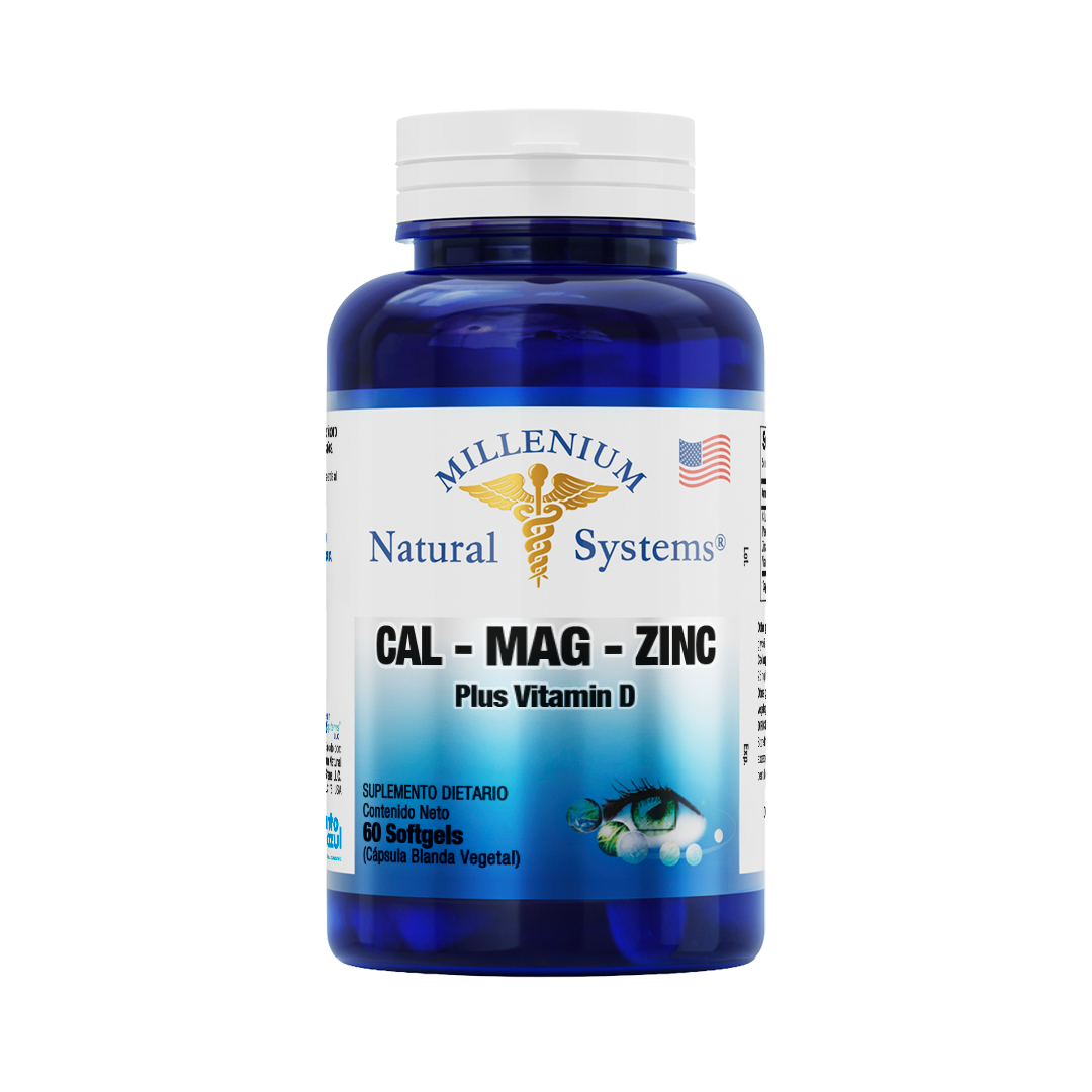 Cal Mag Zinc Plus Vitamin D Millenium