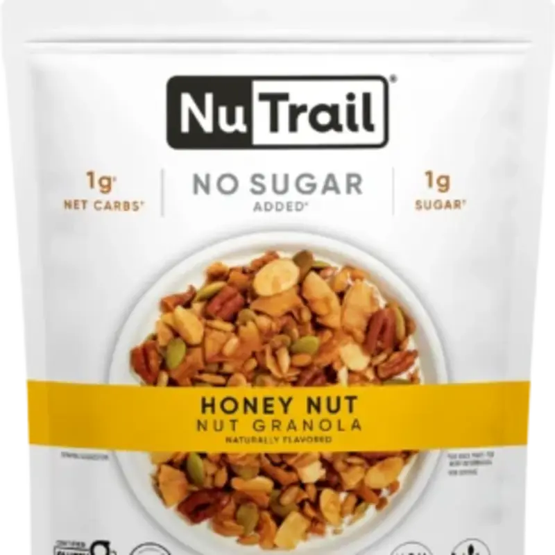 Granola NuTrail - Honey Nut - Granola de nueces sin azúcar