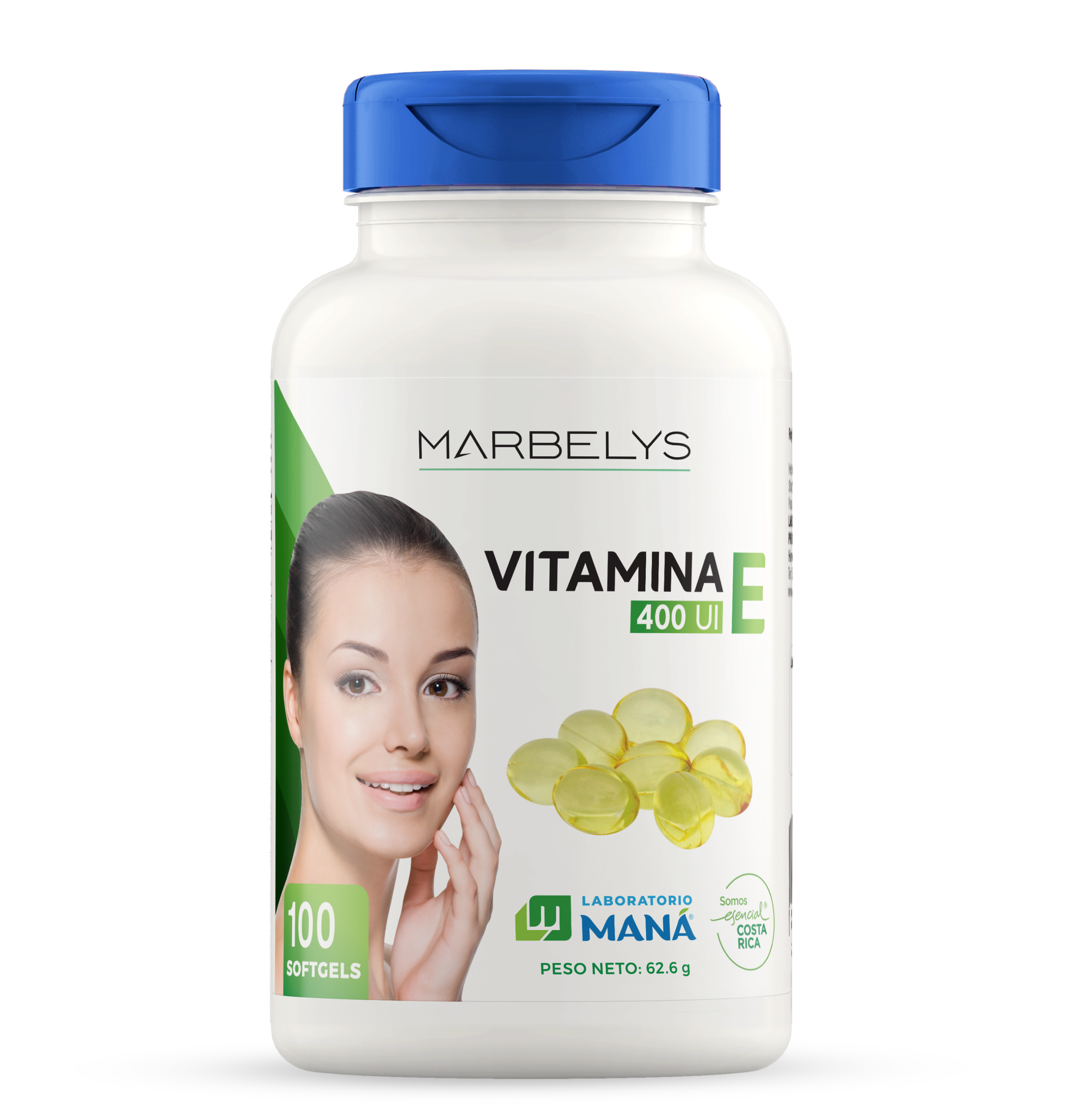 Vitamina E Caja x 60 Cápsulas. El Maná