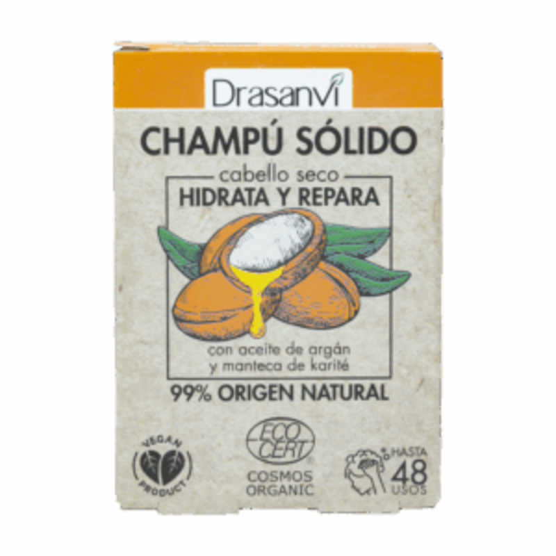 Champú Sólido Cabello Seco Cosmos Organic Bio. Dransanvi