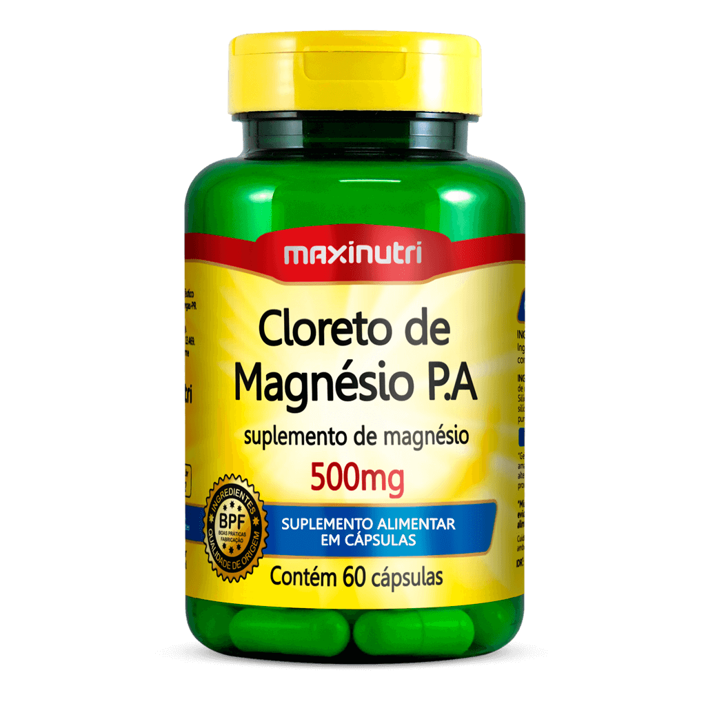 Cloreto de Magnésio – Maxinutri (60 cápsulas)