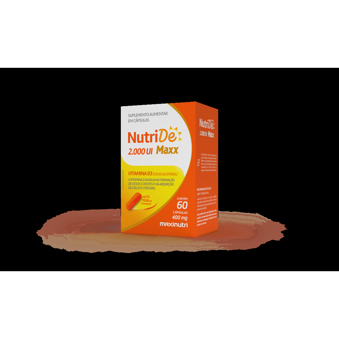 NutriDe Maxx 2.000 UI – Maxinutri (60 cápsulas)