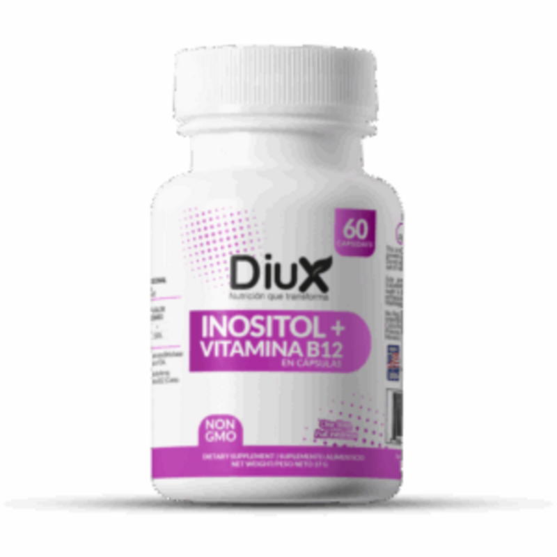 Diux – Inositol + Vitamina B12 60 cápsulas