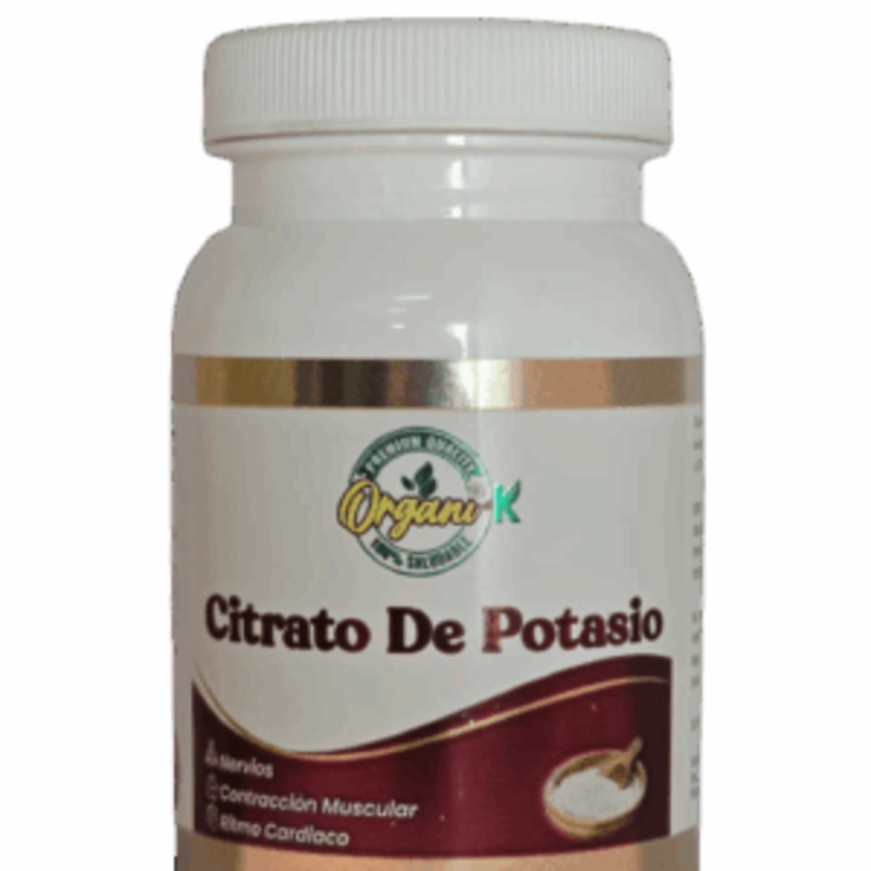Citrato De Potasio 90 Capsulas - OrganiK