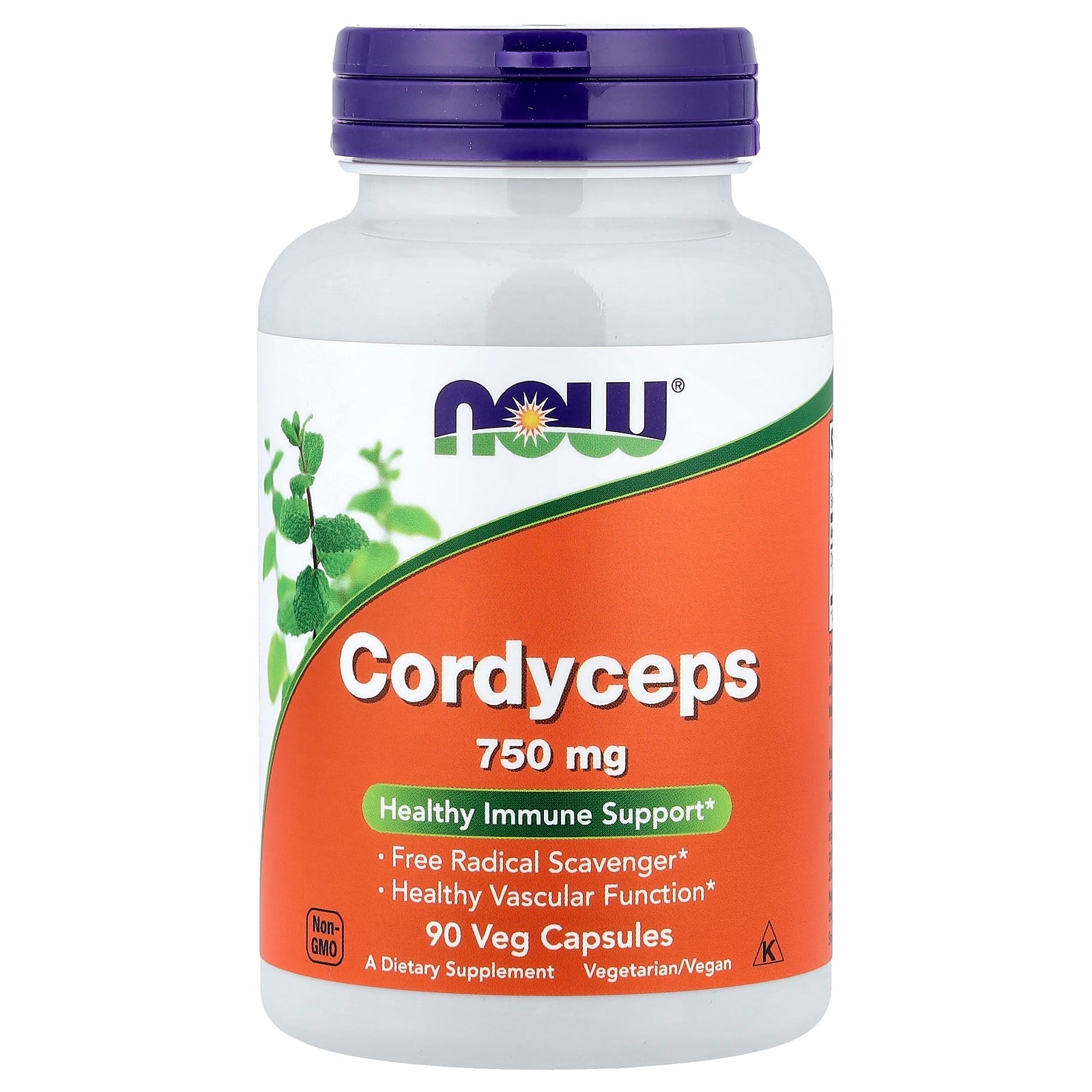 Cordyceps 90 Capsulas Veganas - NOW Foods