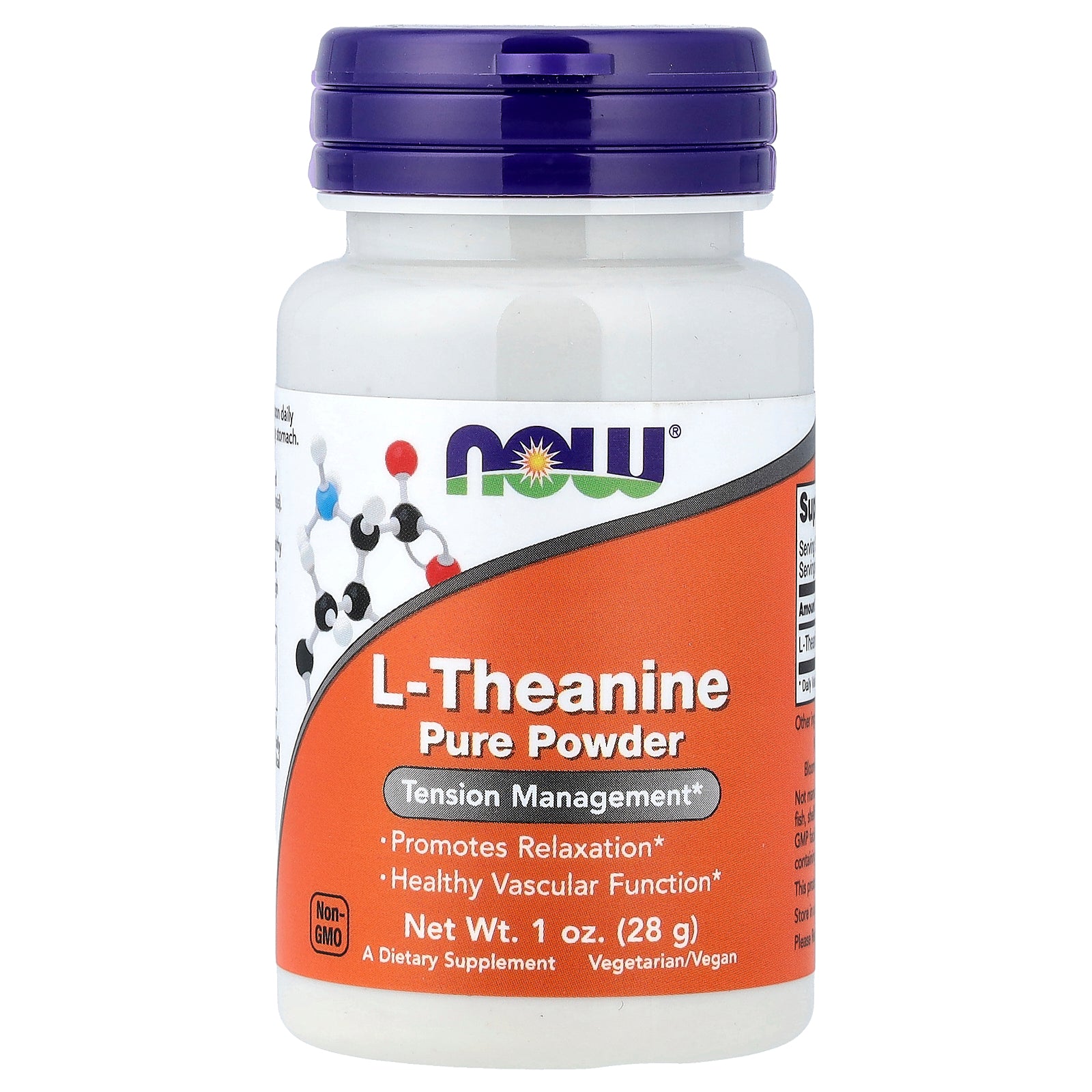 L-Theanine 28g - NOW Foods