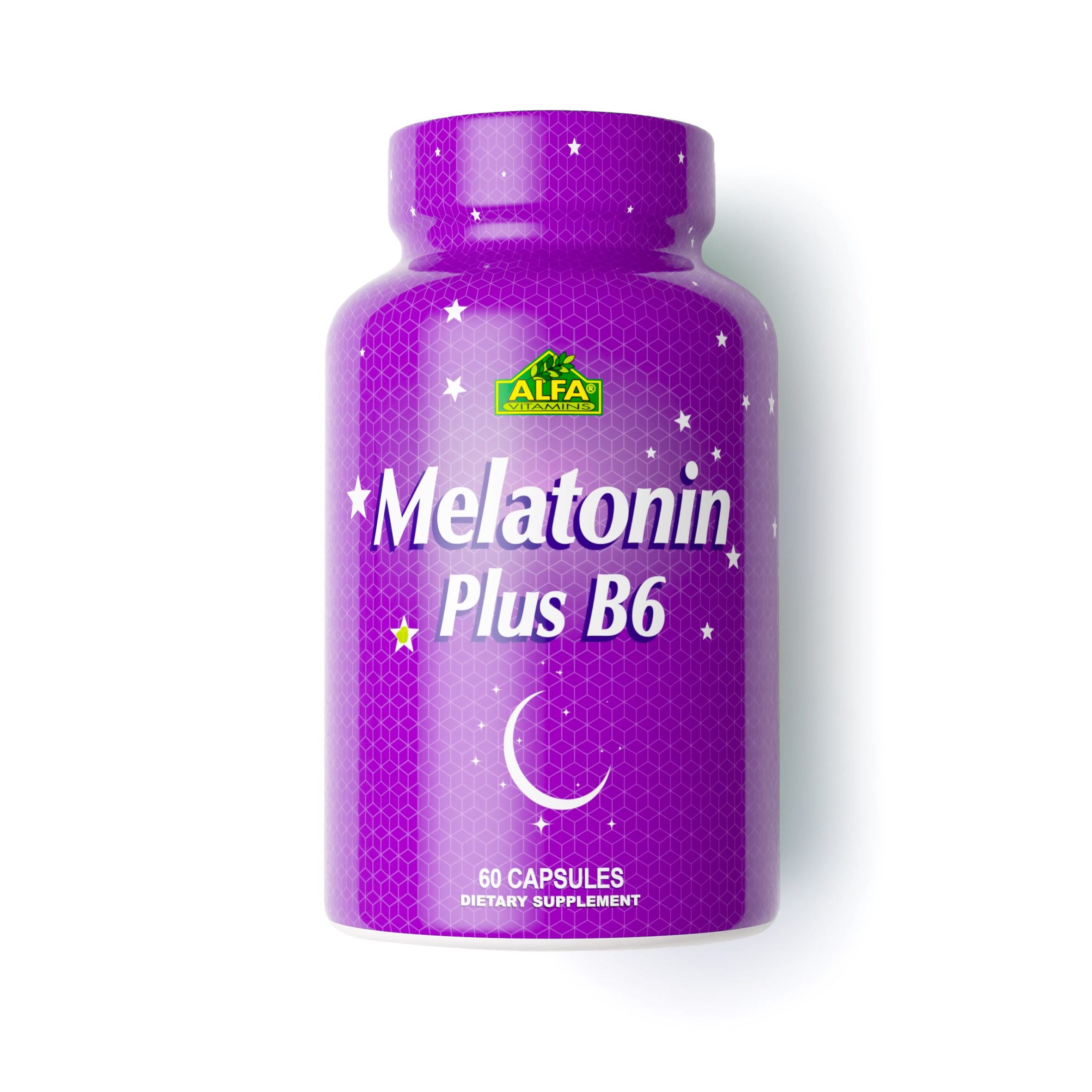 Melatonina Plus B6 60 Capsulas- ALFA VITAMINS