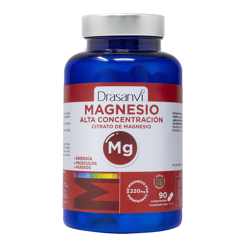 Citrato Magnesio Alta Concentración 90 Comprimidos - Drasanvi