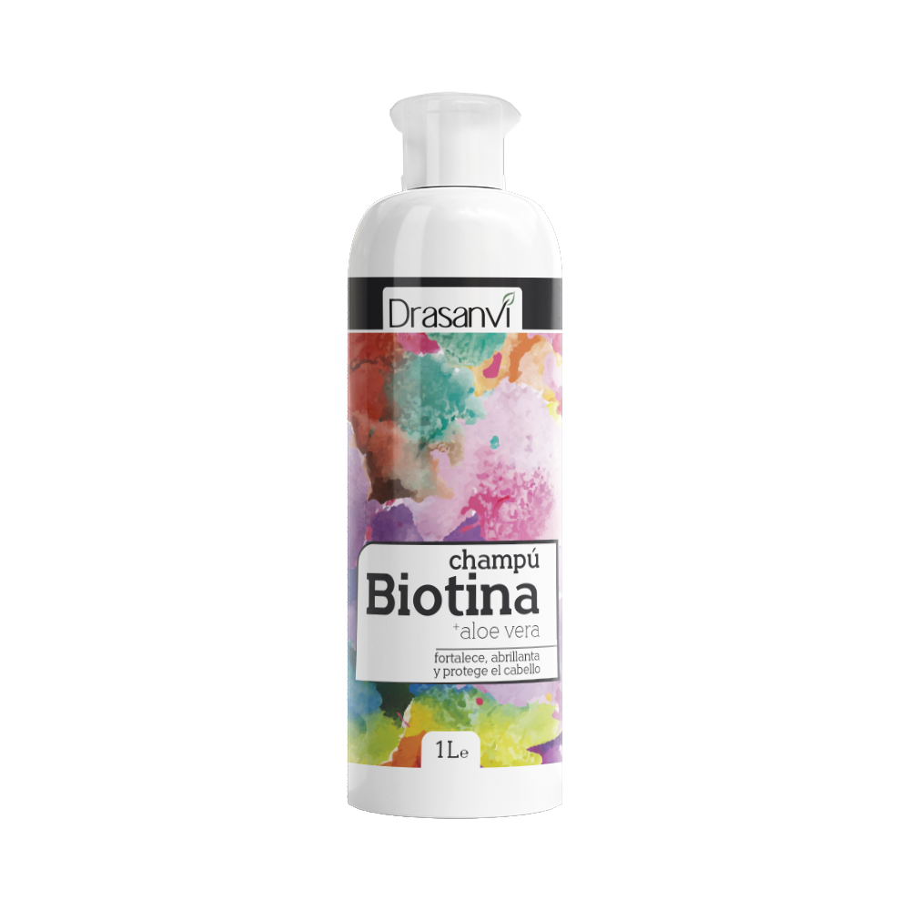 Champú Biotina y Aloe Vera 1 L Drasanvi