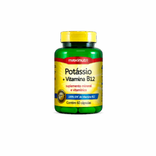 Potasio+B12 60 cápsulas Maxinutri