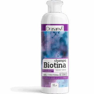 Champú Biotina y Aloe Vera Cabello Teñido y Sensible Drasanvi