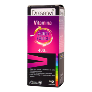 Ácido fólico 90 comprimidos Drasanvi