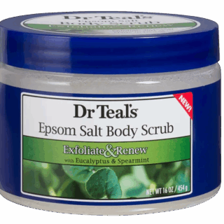 Exfoliante Corporal  Eaucalipto & Té Verde 16oz Dr. Teal's