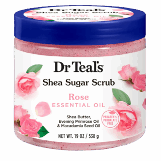 Exfoliante Corporal Dr.Teal's Sugar Rose 538g Dr. Teal's