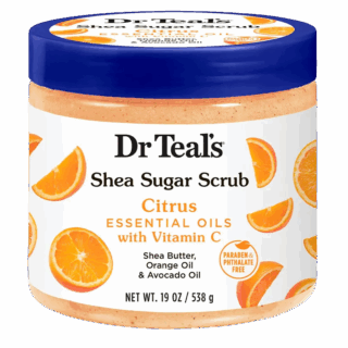 Exfoliante Corporal Dr.Teal's Sugar Citrus Vitamin C 538g Dr. Teal's