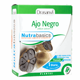 Ajo negro 24 cápsulas Drasanvi