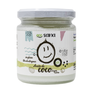 Aceite de Coco Vírgen Extra Bio 200 ml Ecosana