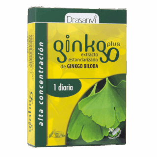 Ginkgo plus 30 cápsulas Drasanvi