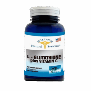 L-Glutathione plus Vitamina C- 90 Millenium