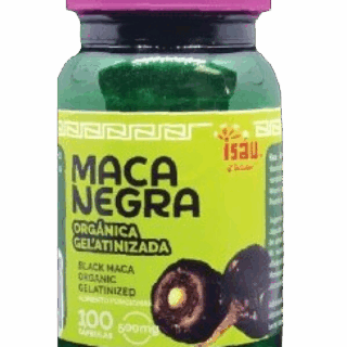 Maca Negra Organica Gelatinizada ISAU