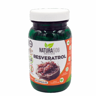 Cápsulas de Resveratrol| Natura 506| 90 Capsulas