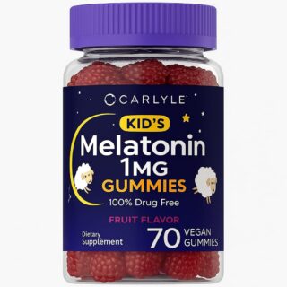 Carlyle Melatonina Niños 1 mg – Gomitas Veganas (70 unidades)