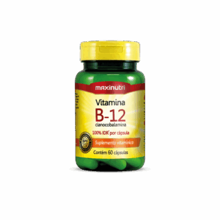 Vitamina B-12 60 cápsulas Maxinutri