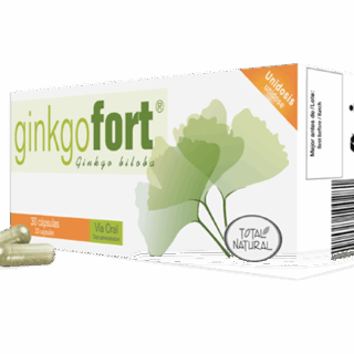 Ginkgo Fort 30 cápsulas Total Natural