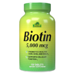 Biotin 5000mcg 100 Tabletas Alfa vitamins