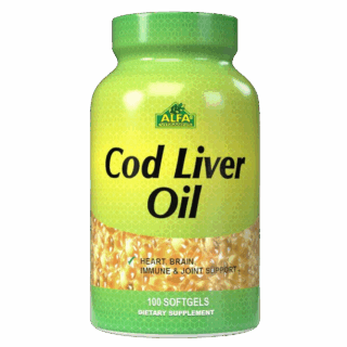 Cod Liver Oil Alfa vitamins