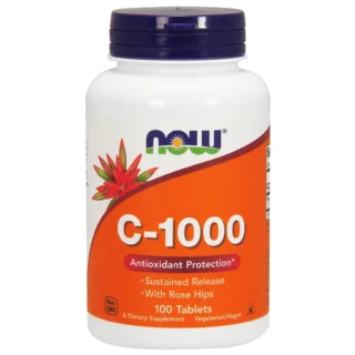 Vitamina C-1000 con Rose Hips NOW